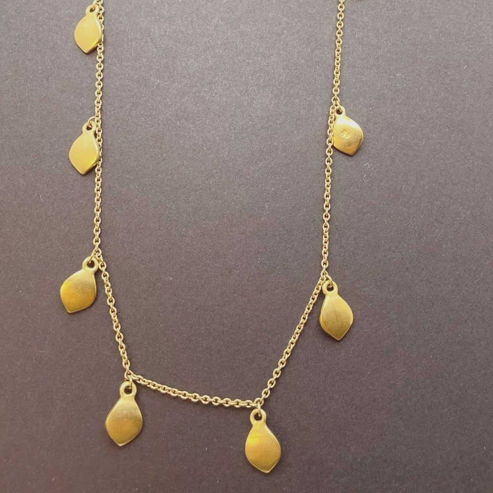 Ralph Lauren Gold Leaf necklace